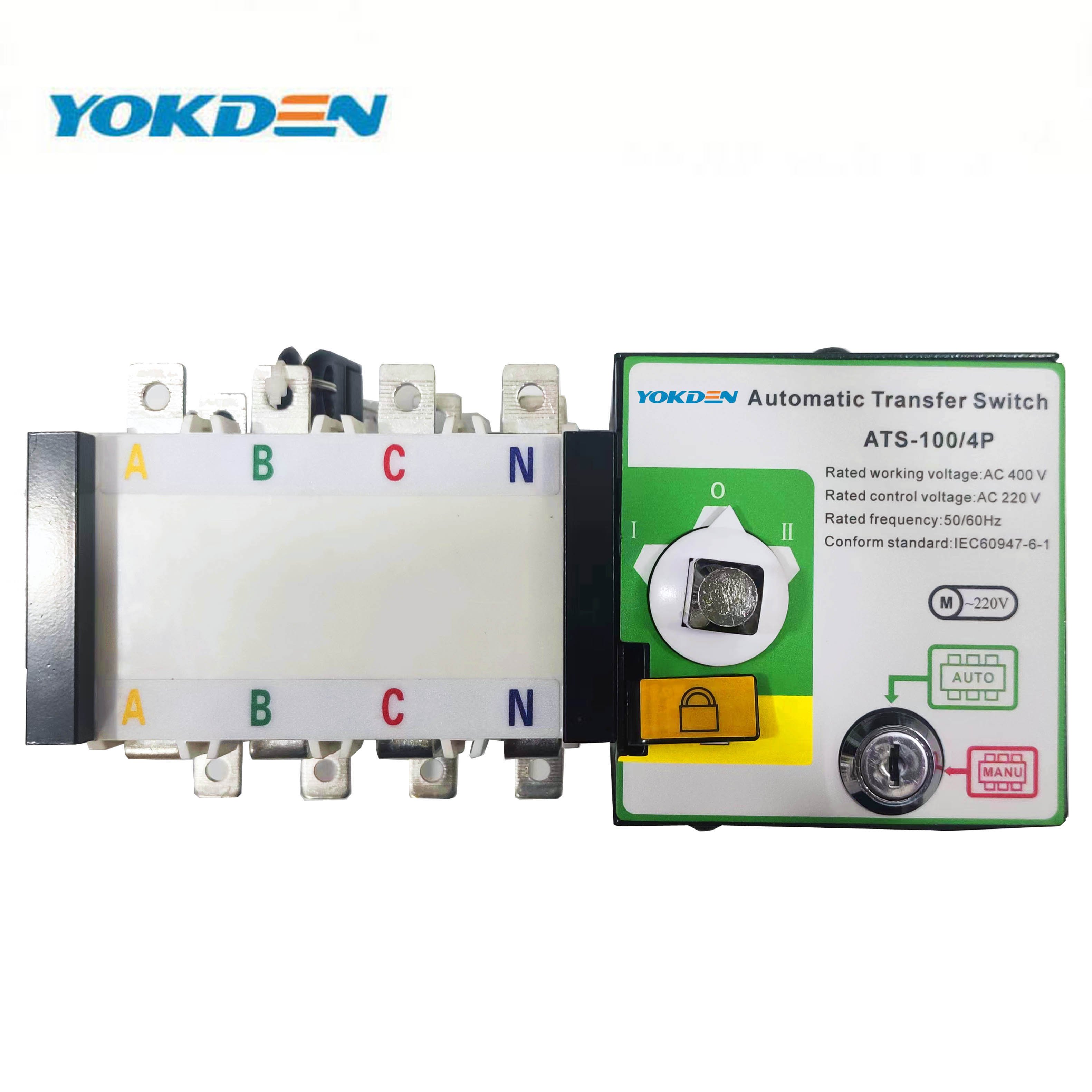 Factory Price Dual Power Switch ATS 160A Generator Parts