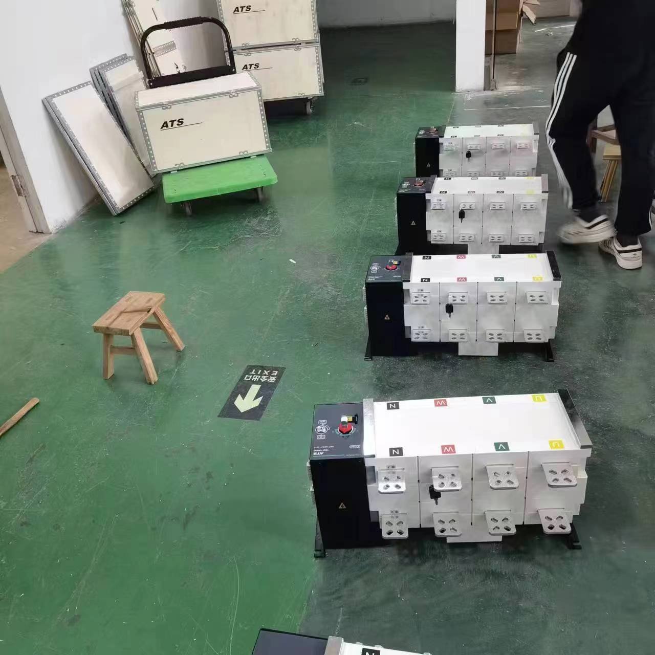 3 Phase Dual Power Manual/Auto Changeover Transfer RCM JIG Switch (ATS) for Diesel Generator Power