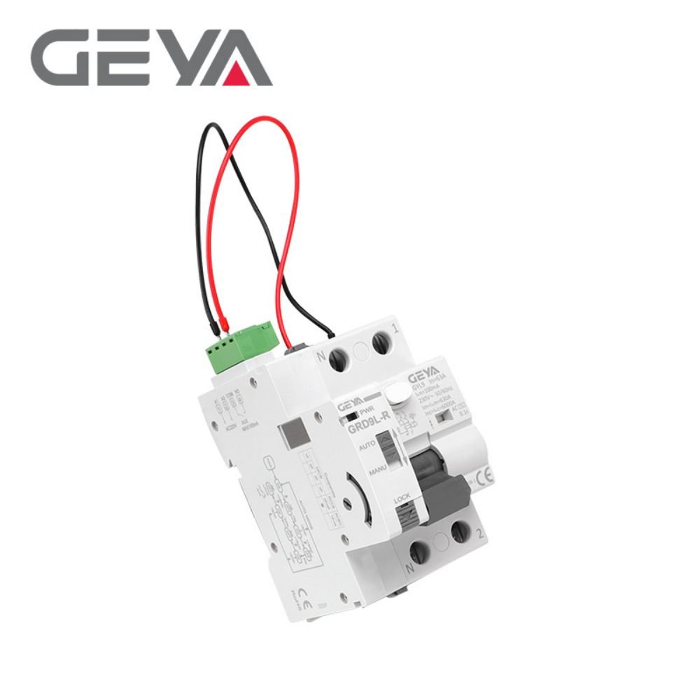 GEYA GRD9L Automatic RCCB Auto Reclosing ELCB Auto Recloser RCCB Residual Current Circuit Breaker MCB MCCB RCCB ELCB DC Reclosin