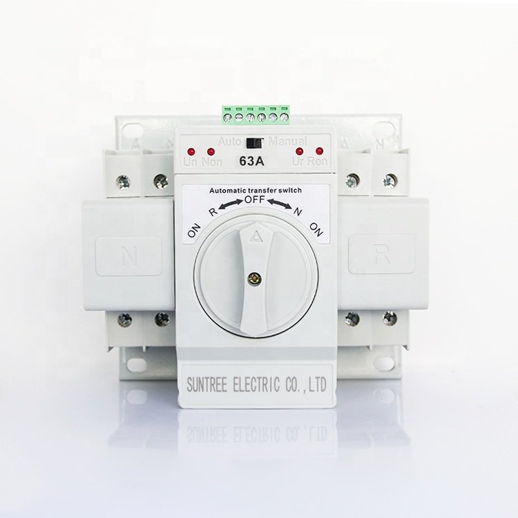 400V ATS Electric Changeover Switch Price List 6-63 Amp
