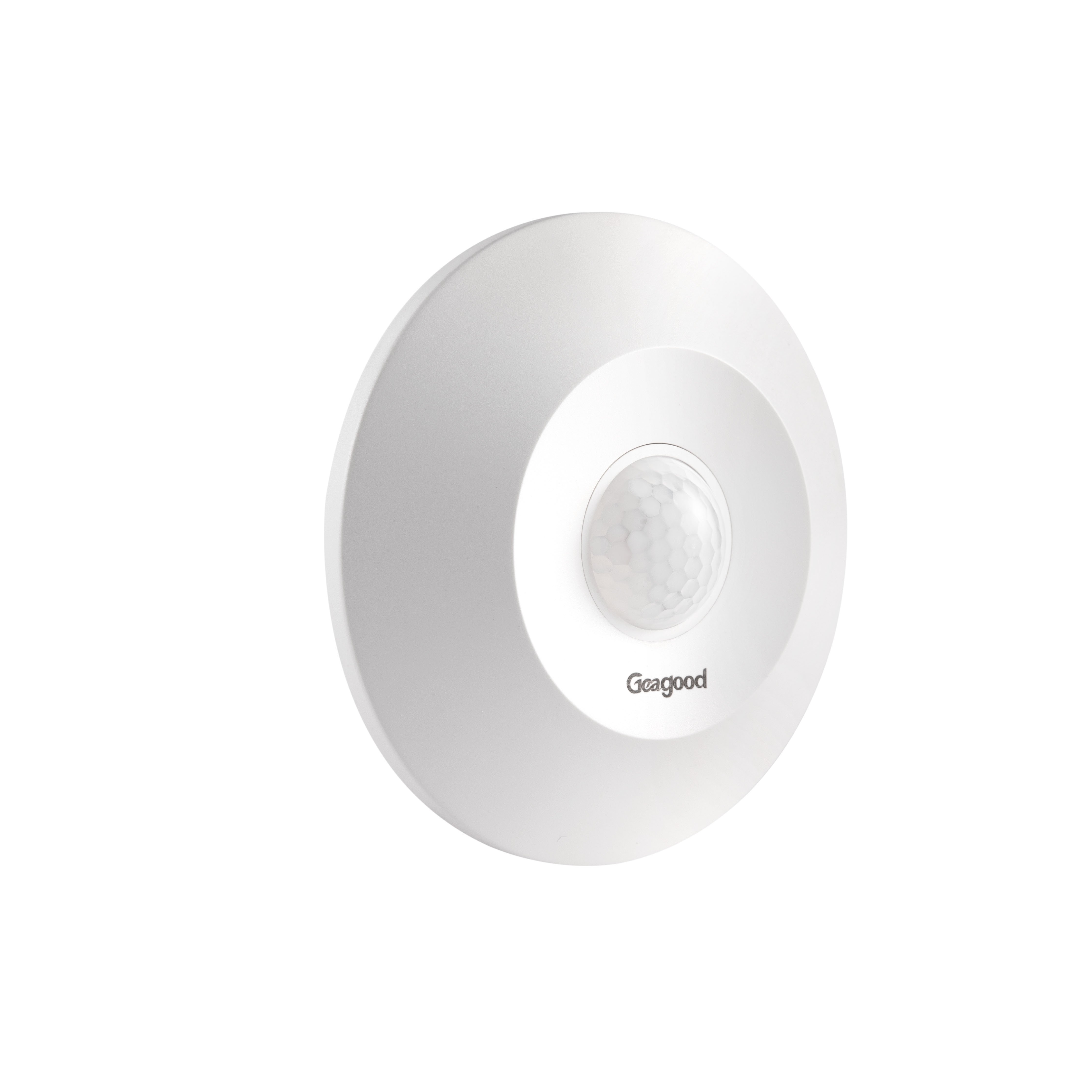 360 Degree 110-240V Round Ceiling Mounting Microwave Motion Sensor Auto Control Light Switch