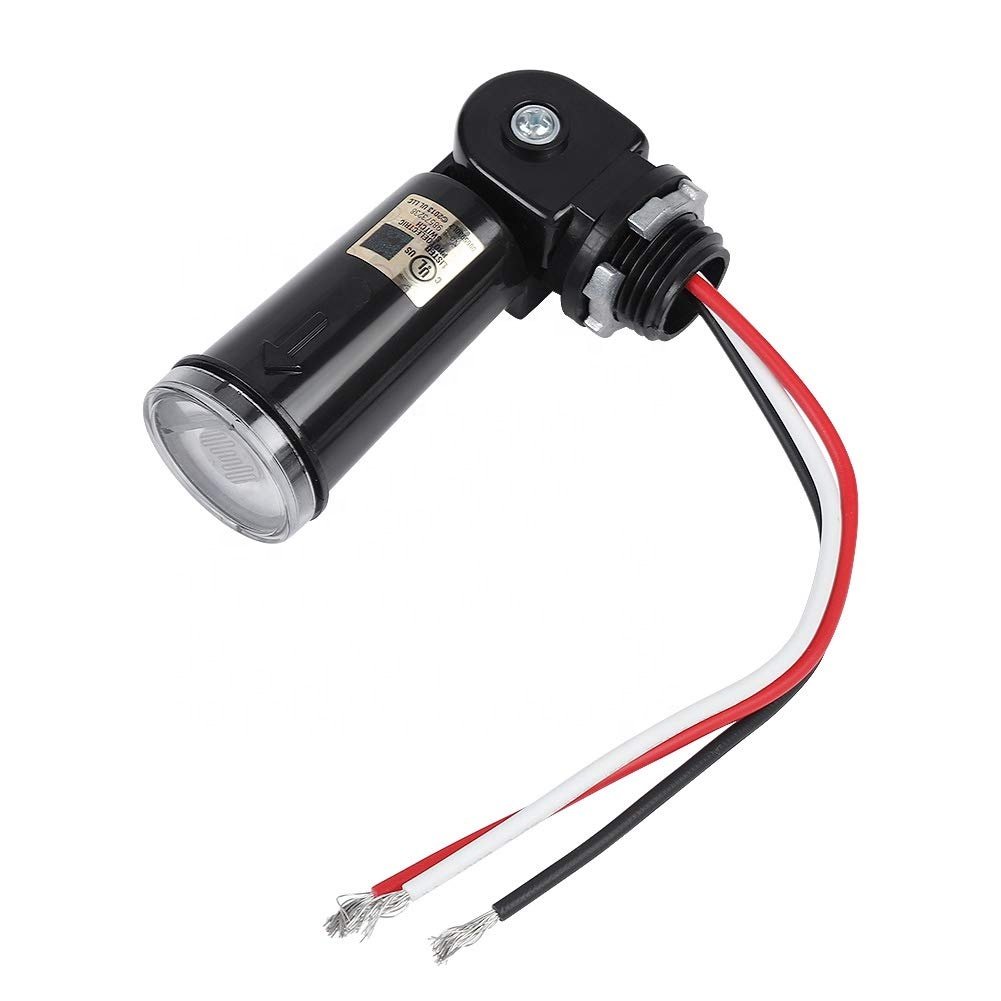 LED 120V Dusk To Dawn Outdoor Swivel Photo Cell Light Control Photocell Sensor