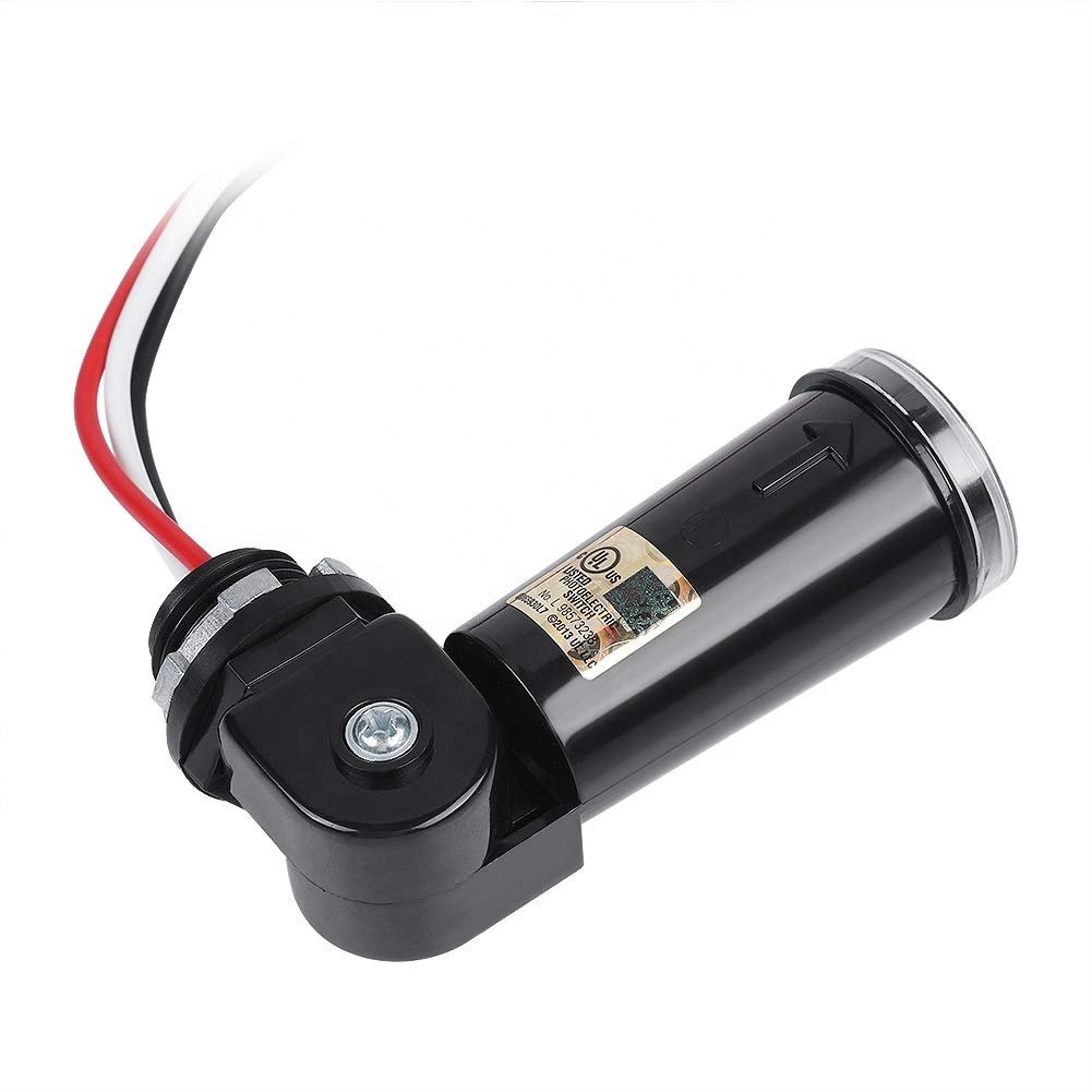 LED 120V Dusk To Dawn Outdoor Swivel Photo Cell Light Control Photocell Sensor
