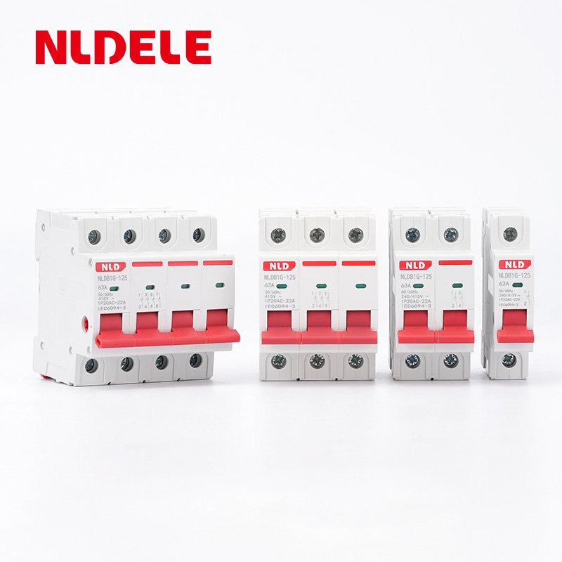 NLDB1G-125 Isolator Isolating Disconnector Switch Mini Changeover Switch 4p 20 Amp 63a 100a Manual Mcb