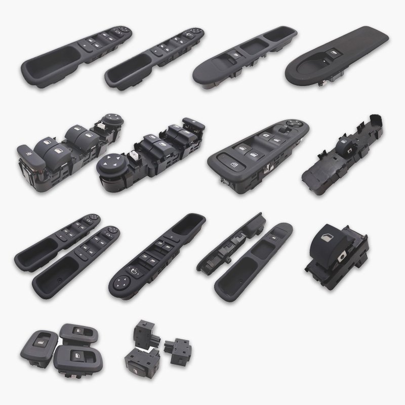 PG0134 Vehicle Left Front Lift Switch Window Lift Control Switch for Peugeot 307 Window Lifter Switch