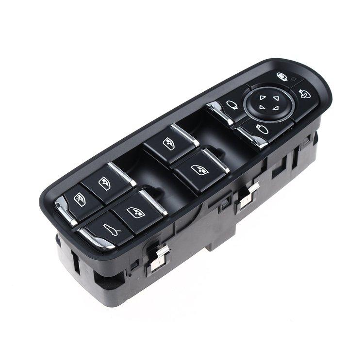 Front Left Power Window Switch Button Fit for Porsche Panamera Cayenne 2011-2016 7PP959858RDML 7PP959858AEDML 7PP959858MDML