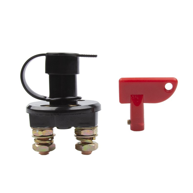 12-24V 250 Amp Battery Disconnector Isolator Auto Marine Cut-Kill Switch for SUV Car Truck Boat