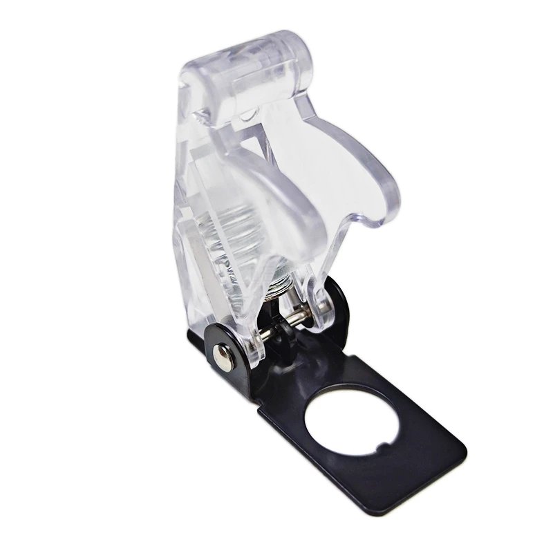 1Pcs Illuminated LED Toggle Switches Safety Aircraft Flip up Cover Guard Auto Car Boat Truck Carbon Fibre Red Blue Green Yellow