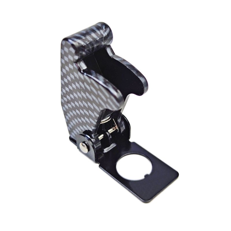 1Pcs Illuminated LED Toggle Switches Safety Aircraft Flip up Cover Guard Auto Car Boat Truck Carbon Fibre Red Blue Green Yellow