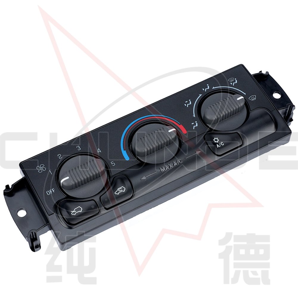 Car Air Conditioner Switch for 1999-2002 Chevrolet Silverado GMC 1500 2500 3500 HD Auto AC Control Panel 599-266 15054697