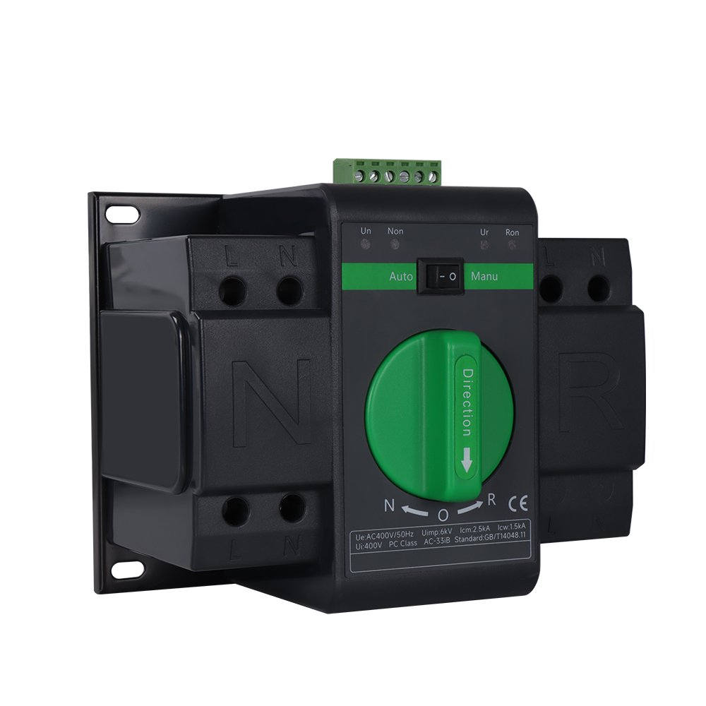 CE XLQ3 Generator Manual Electrical Changeover Switch 2P 63A ATS 400V Automatic Transfer Switch Changeover Switch