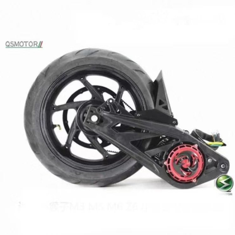QS14 "4000W Middle Assembly Electric Vehicle Motor kit, Including tire and Remote Drive Controller Bluetooth Display kit