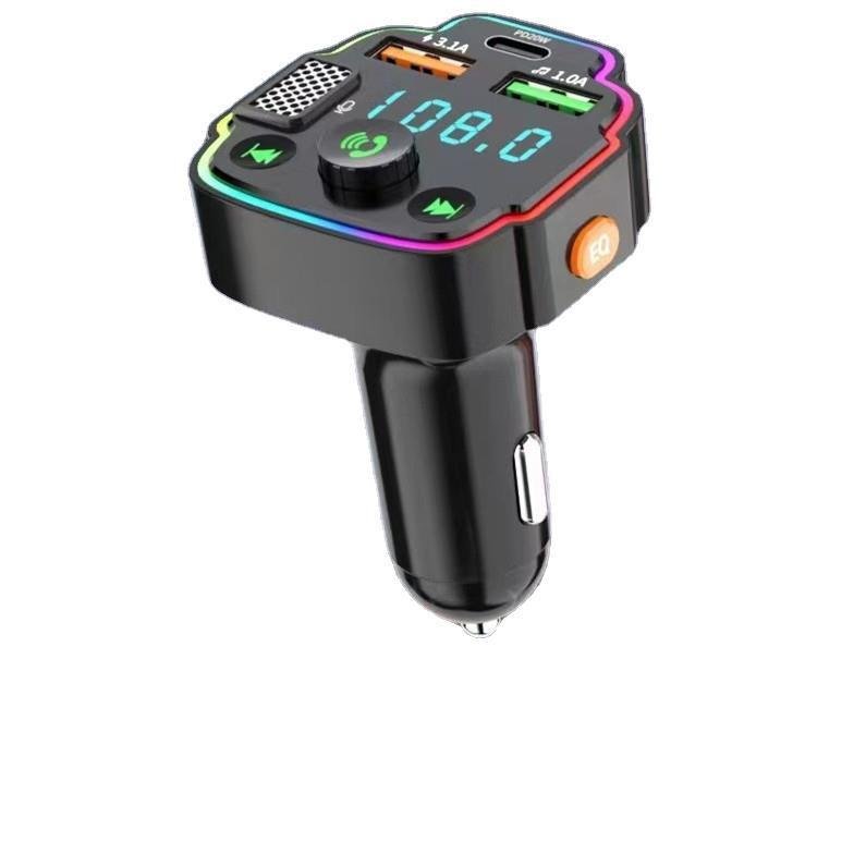 PIX-LINK Dual USB Car Charger Kit FM Transmitter Audio MP3 Player Receiver 3.1A Quick Charge Durable Metal Material