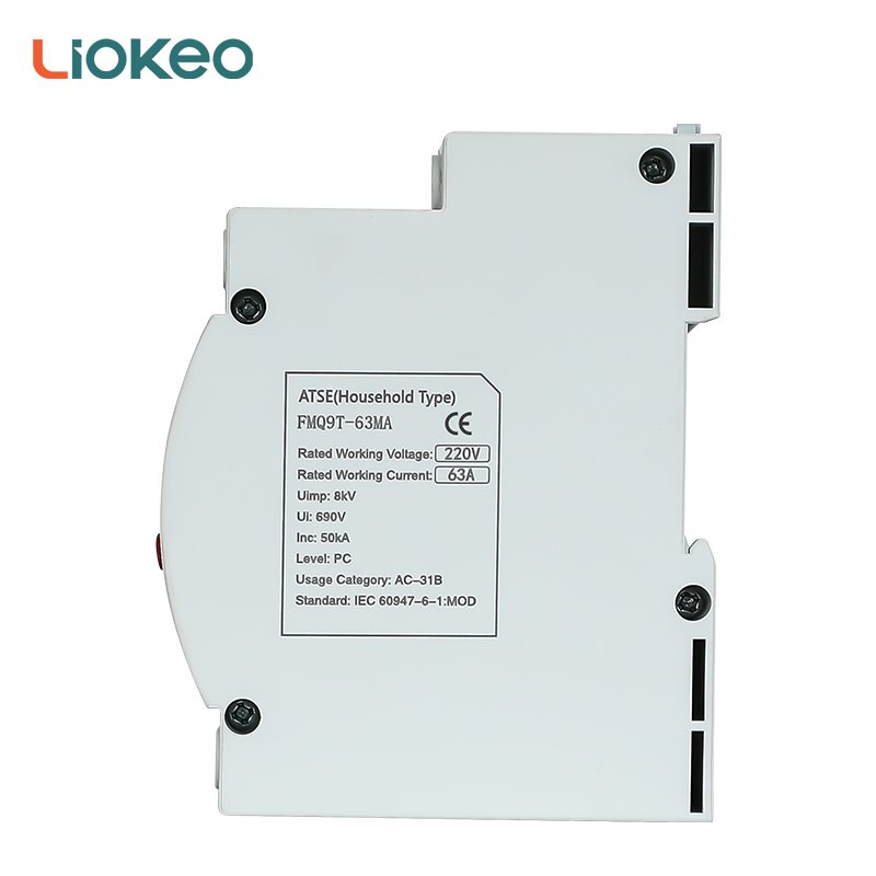 ATS Dual Power Automatic Switch Mains to Generator Mains to Solar 110V240V Millisecond Switching