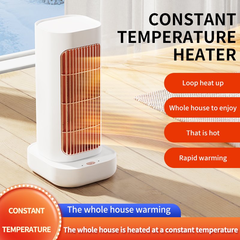 Bedroom Living Room Office Outdoor Small Low Noise Mini Fan Electric Heaters Desktop 1300W PTC Ceramic Heating Winter Heater Fan