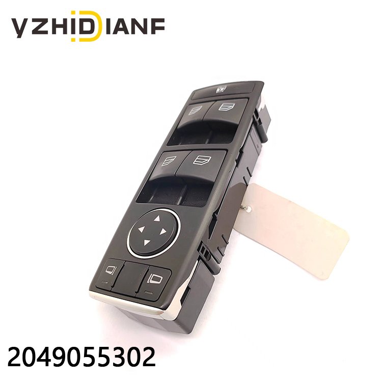 Car Electric Power Window Side Glass Control Switch Auto Window Lifter Button for MERCEDES-BENZ C300 2013-2014 OEM NO 2049055302