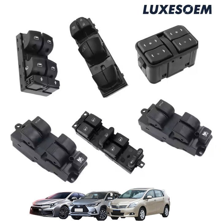 LUXESOEM High Quality Wholesale Car Switch Electric Window Regulator for toyota LEVIN GT YARIS EZ Hilux Power Window Switch