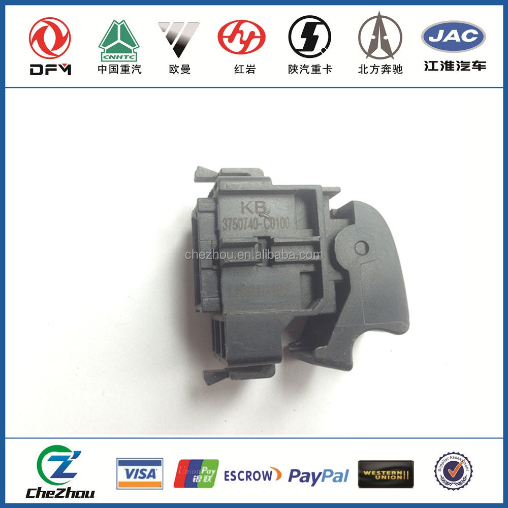 3750740-C0100 Electrical Power Window Switch for Dongfeng Truck