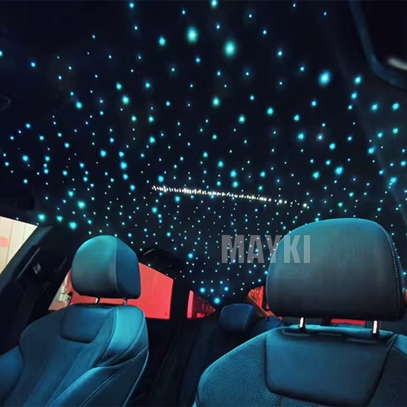 RGB Led Meteor Light Fiber Optic Shooting Star Car Starlight Headliner Kit with Shooting Stars