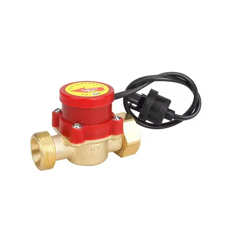 China Manufacturer Water Flow Controller Brass Auto boost Pump Water Flow Sensor Electronic Magnetic Flow Switch