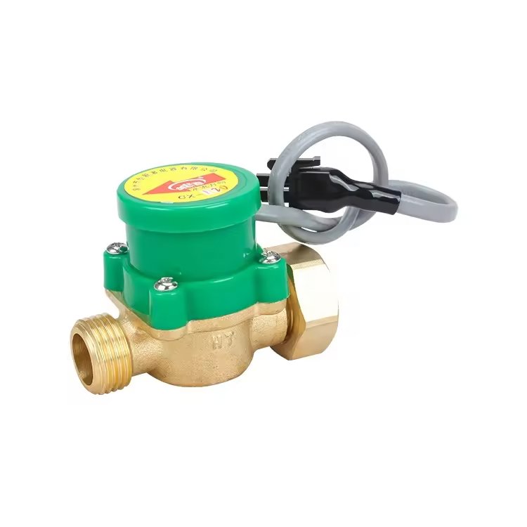China Manufacturer Water Flow Controller Brass Auto boost Pump Water Flow Sensor Electronic Magnetic Flow Switch