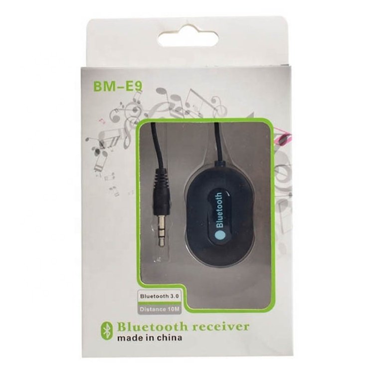 BM-E9 BT 3.0 Car Wireless Bluetooth Music Receiver MP3 Player