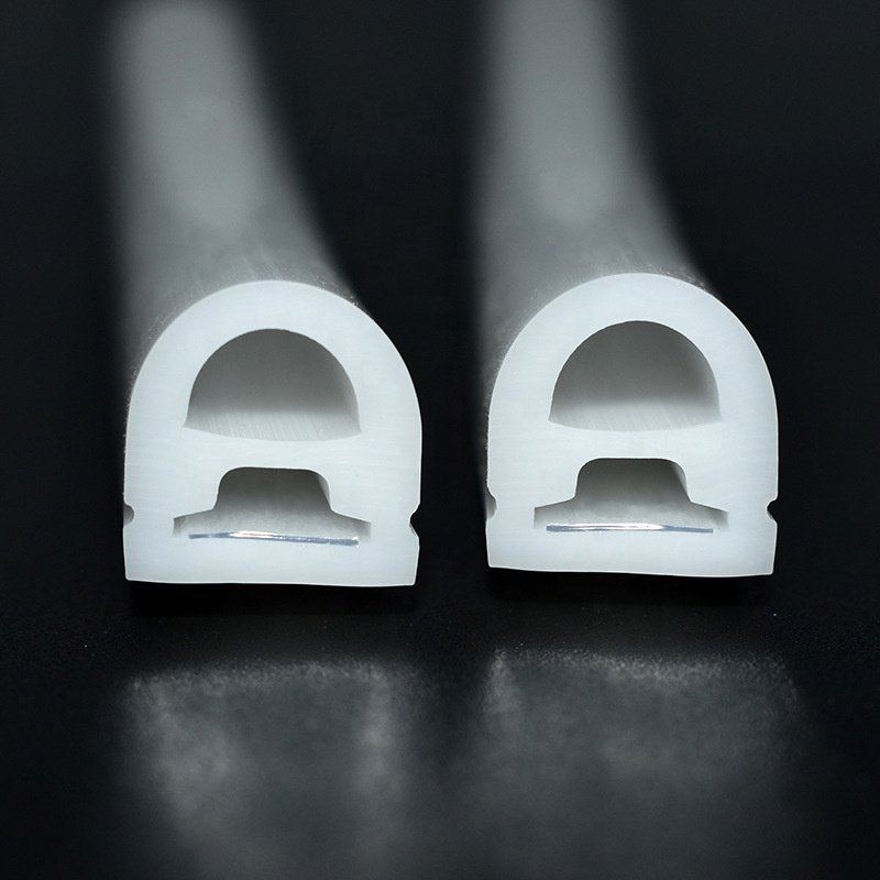 Silicone Casing Monochrome 180 Degrees Luminous LED Lamp with 13mm*13mm Neon Silicone Sleeve Silicon Led Profile