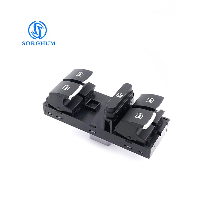 Sorghum 5K4959857 Power Main Control windows Switch for VW Golf MK5 MK6 Passat B6