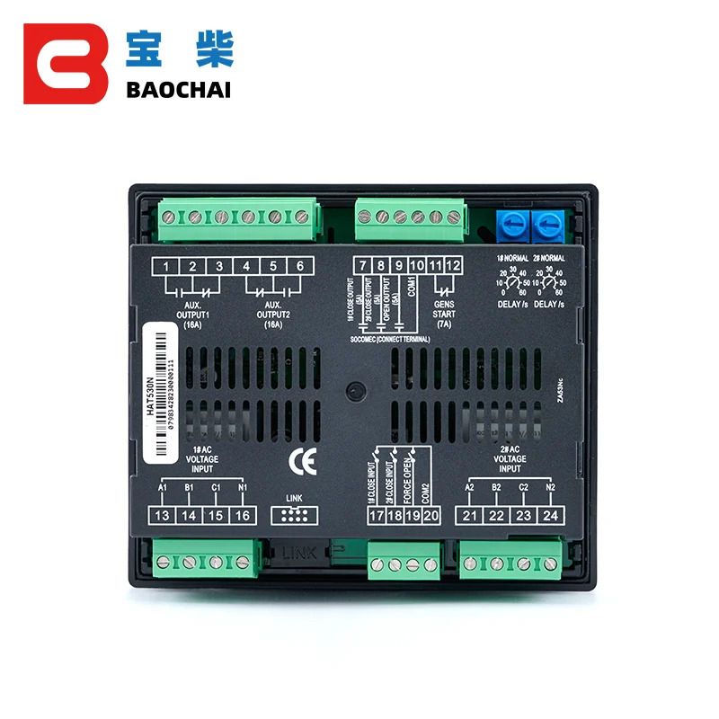 AC Genset Module Spare Parts Automatic Transfer Switch Control Panel SmartGen HAT530N HGM520N ATS Generator Controller