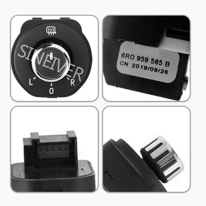 For Volkswagen Polo 6r 2010-2017 6rd959565b 6r0959565 Rearview Mirror Switch