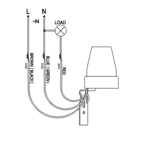 Day Night Photocell 10A 220V IP44 Light Control Sensor