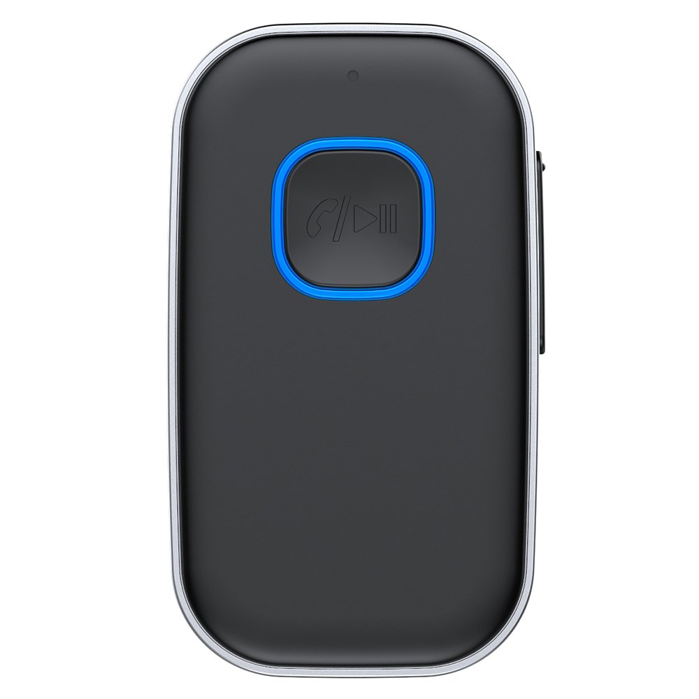 HIGI J22 Bluetooth-compatible Car Kit Handsfree Bluetooth Receiver Aux Wireless Support Connecting 2 Devices Car Adapter
