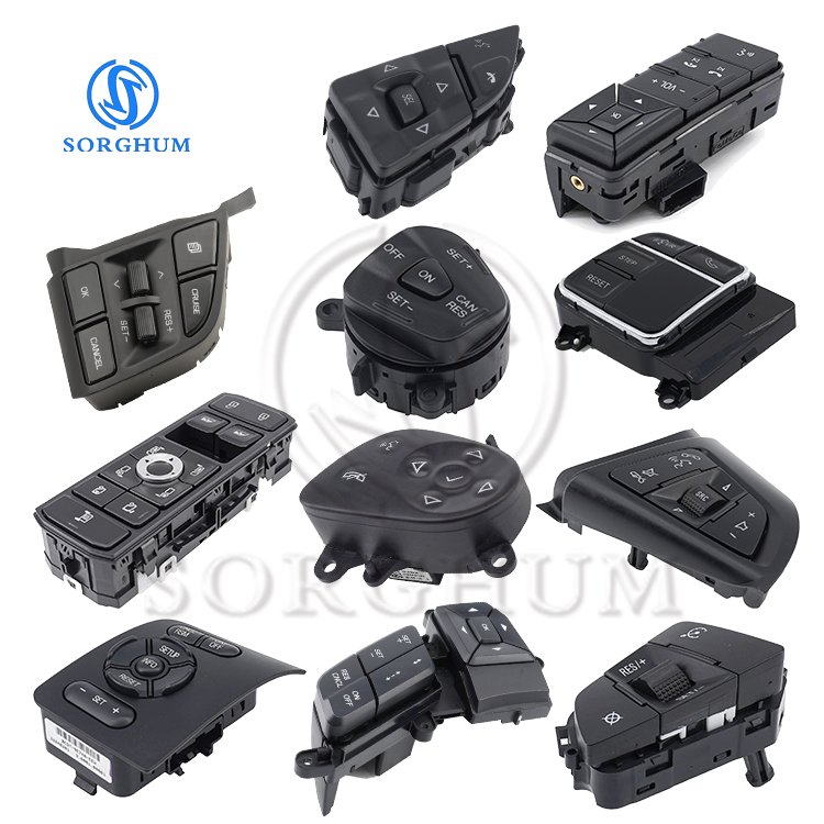 Sorghum Car Cruise Control Steering Wheel Switch for Toyota Mazda VW Fiat Renault Peugeot Mercedes Audi BMW Ford Chevrolet