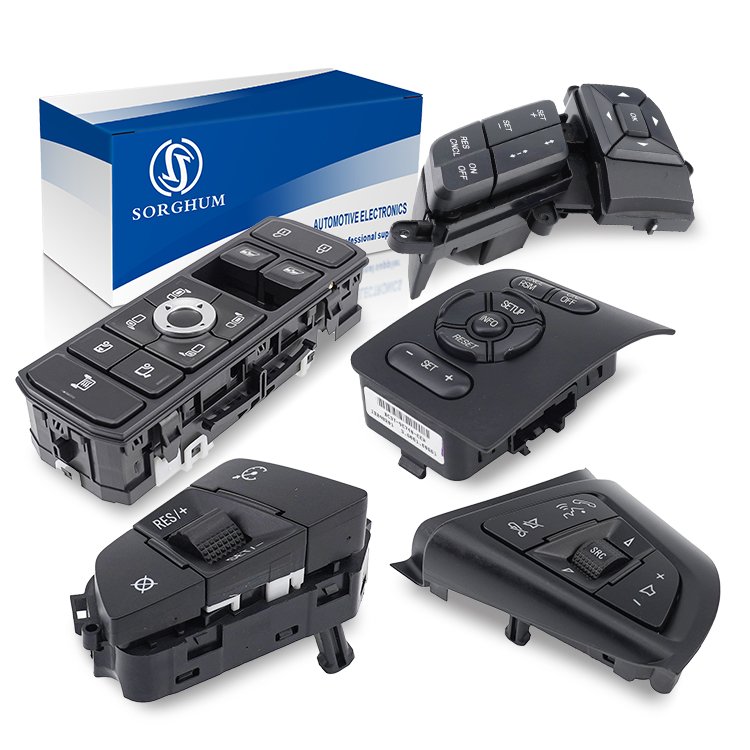 Sorghum Car Cruise Control Steering Wheel Switch for Toyota Mazda VW Fiat Renault Peugeot Mercedes Audi BMW Ford Chevrolet