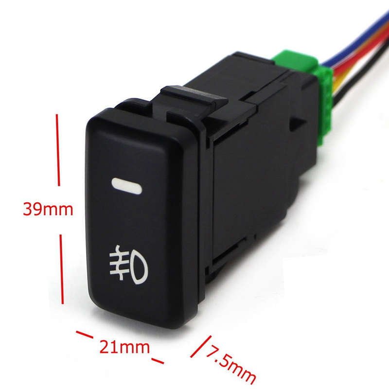 Waterproof Toggle Switch Fog Light Switch with 4 Wires