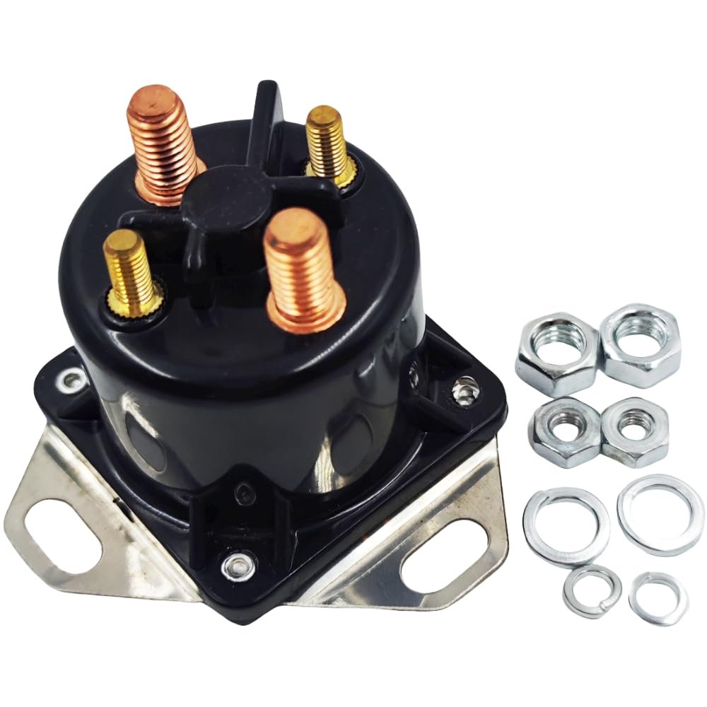 12V 4 Poles Diesel Glow Plug Starter Relay Solenoid for Ford F250 F350 OE#SW1533 66-202 7-1034 SNLS164 904-194 F81Z12B533AC