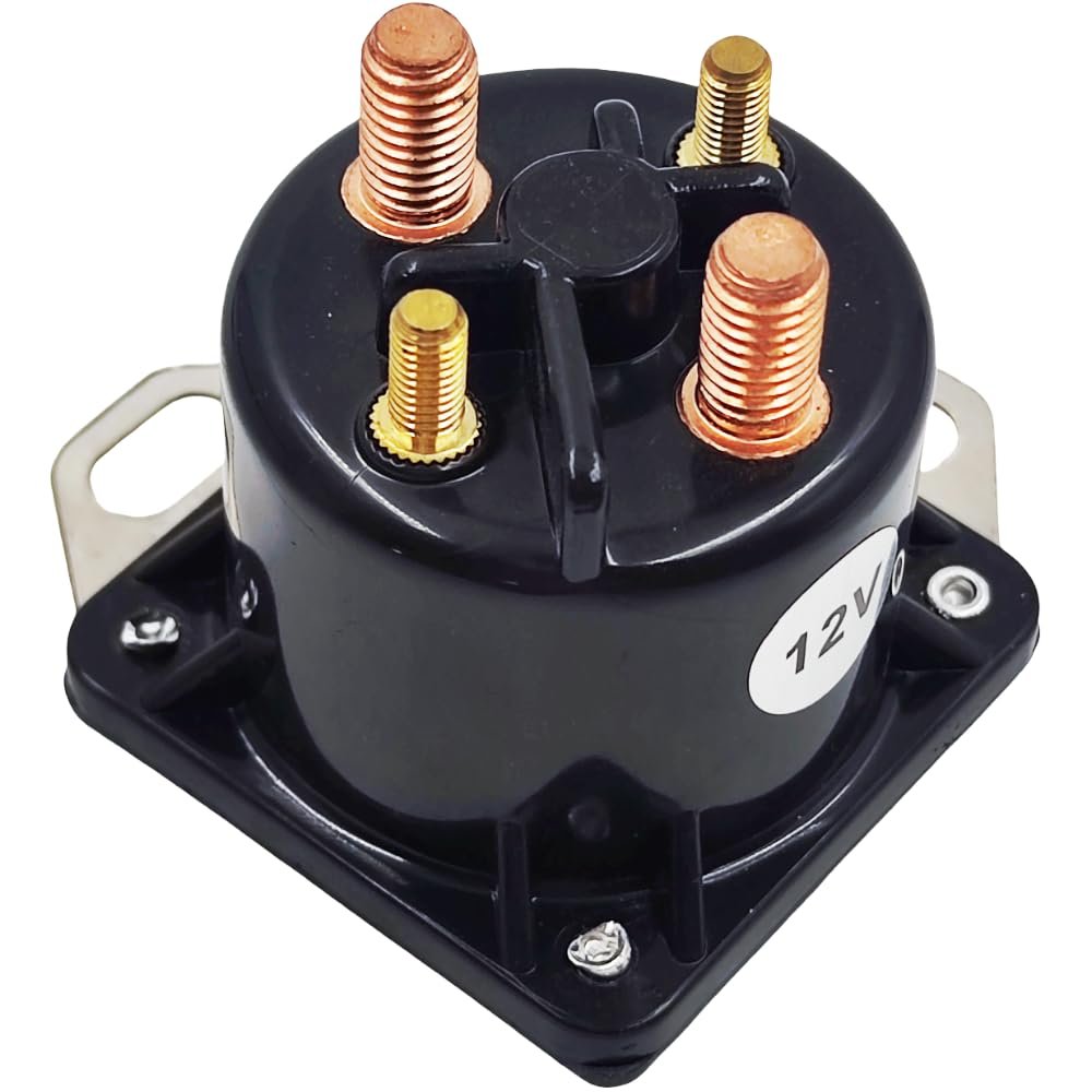 12V 4 Poles Diesel Glow Plug Starter Relay Solenoid for Ford F250 F350 OE#SW1533 66-202 7-1034 SNLS164 904-194 F81Z12B533AC