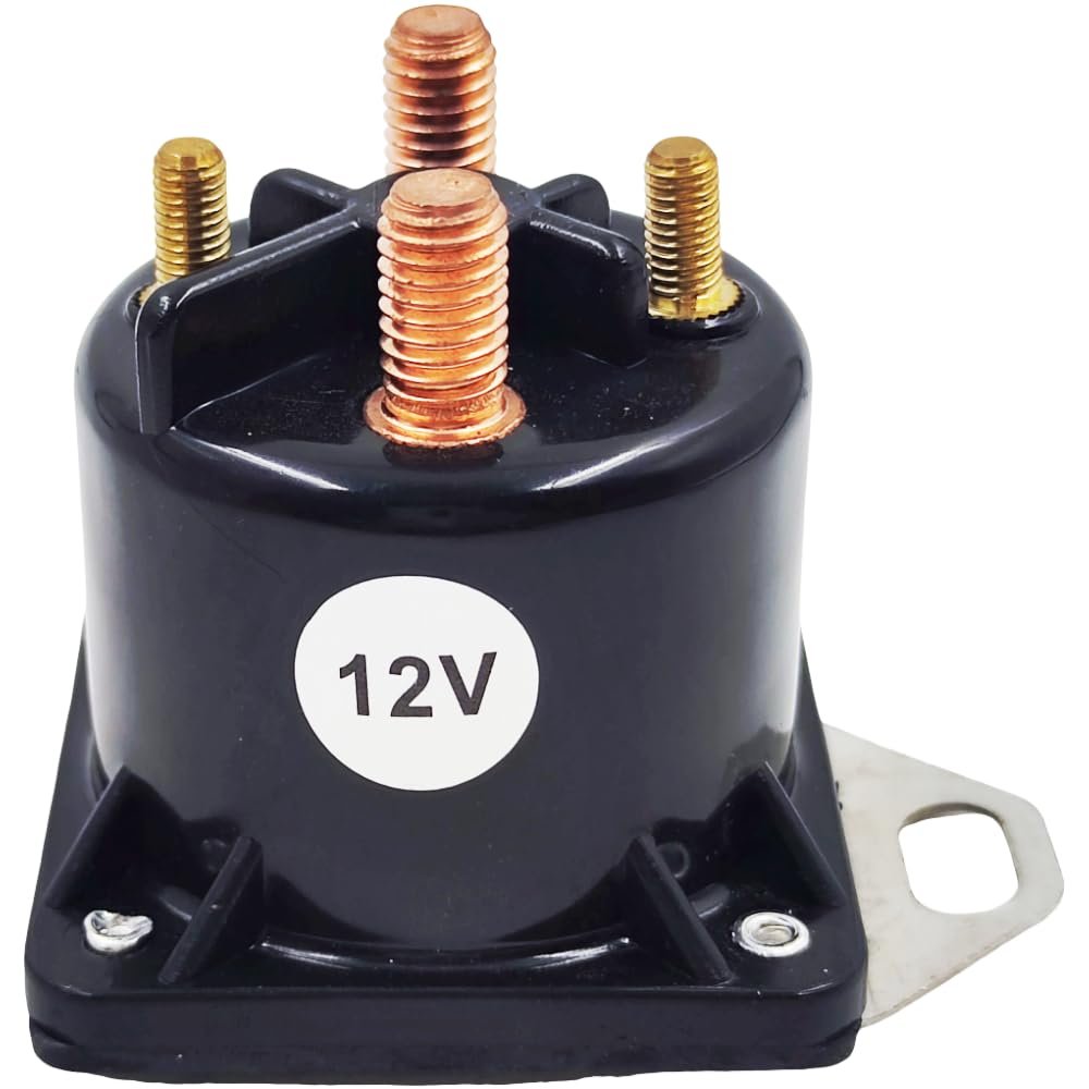 12V 4 Poles Diesel Glow Plug Starter Relay Solenoid for Ford F250 F350 OE#SW1533 66-202 7-1034 SNLS164 904-194 F81Z12B533AC