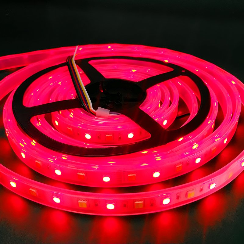Led Rgb Stripes 12v Led Lights for Home matrix Board Width 12mm RGBWW+CCT 3000K+6000K Waterproof Led Backlights Car Strip Lights
