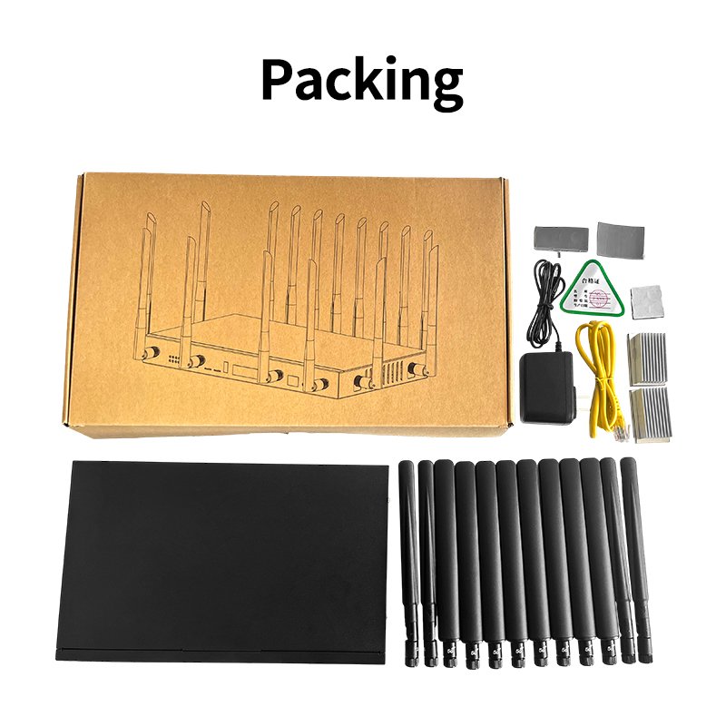 Dual SIM Dual Standby Load Balancing Card Dual Band 5G 4G LTE Auto Switching Router and 5G Wifi Router with SIM Card Slot