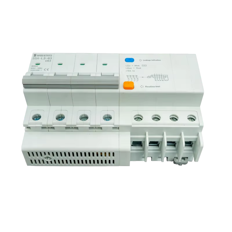 Smart Auto Recloser Rccb 10Ma Earth Leakage 32A Elcb Price Rcd/Rccb/Rcbo/Elcb 4 Pole Low Voltage Protector Leakage