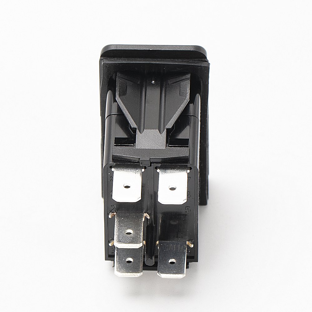 Switch 12V Rocker Switch Marine Switches 20A 12V;10A 24V Dual Led ON-OFF Latching SPST 5 Pins For Car/RV/Marine/Boat