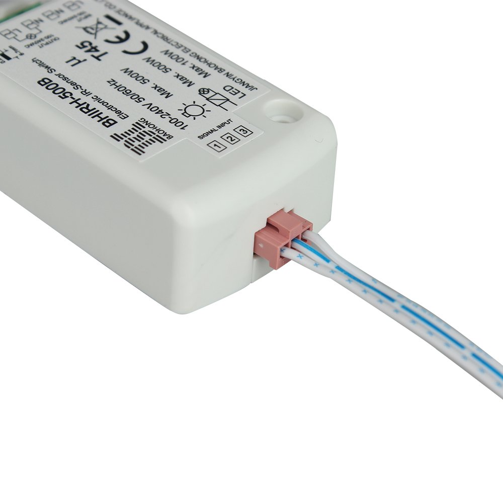HoneyFly IR Sensor Switch BHIRH-500B Cabinet Light Switch Used Inside Cabinet (Open Door, Light On/Close Door, Light Off)