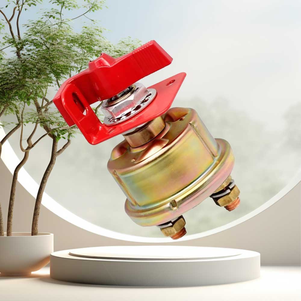 OSWELL Disconnect Switch 500A 12V-36V Cut Switch Waterproof Polarity Negative Kill Auto Switch With Lockout Plate for Car