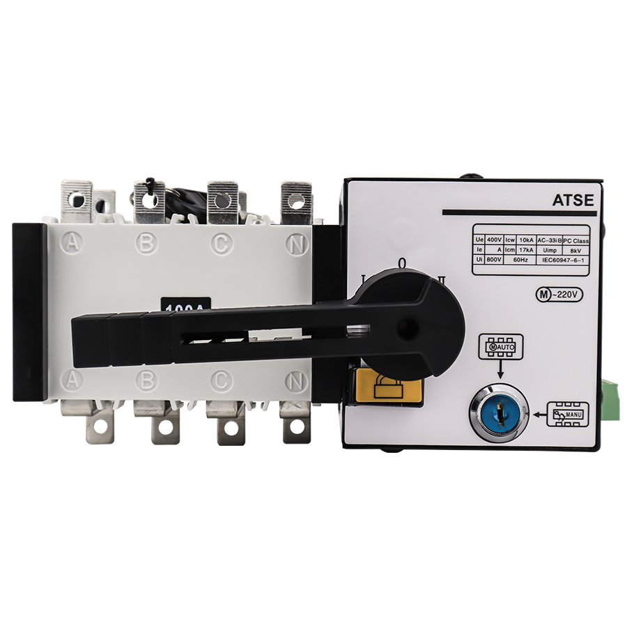 QJC Electrical Automatic Transfer Switch ATS 400A 4P Dual Power Switch