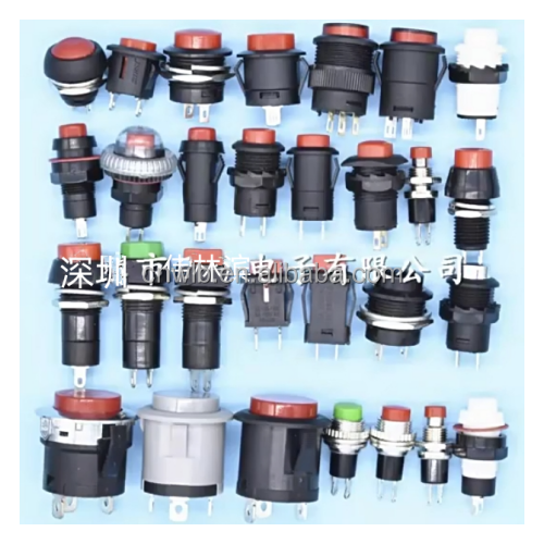 1NO Ip65 Auto Momentary Switch Push Button 19mm Illuminated LED 3A 12V 24V 220V 250V Metal Push Button Switch 8 12 16 19 22mm