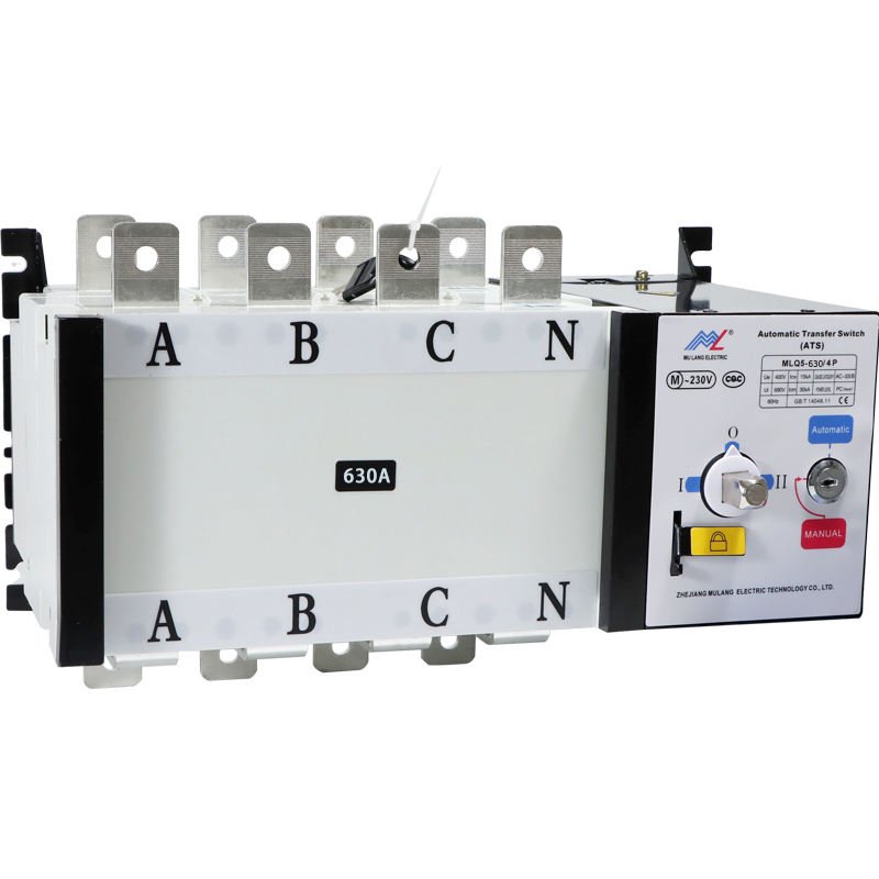 110V 220V Intelligent Electric Manual Transfer Switch 4P PC Type Auto Handed ATS