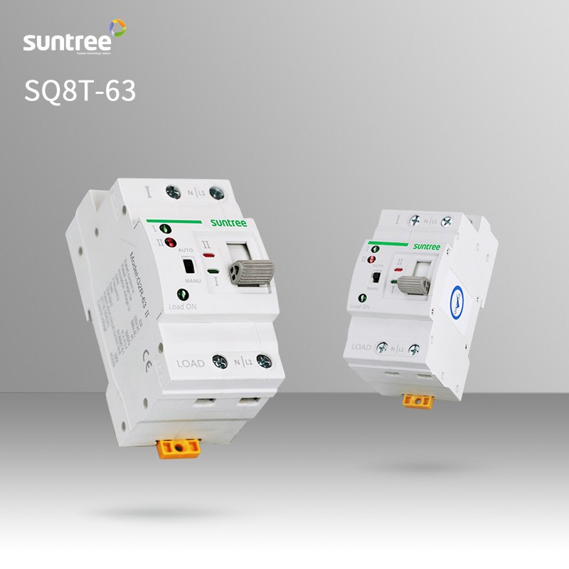 Automatic Transfer Switch for Generator Cb Class Type 63a 200V Changeover Switch Integrated Circuit Switch Power