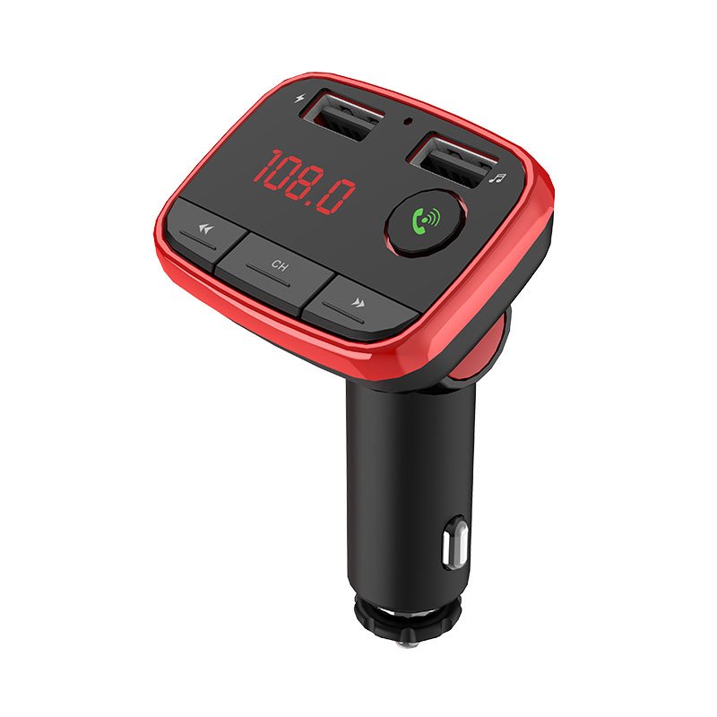 AD905 OEM Car Kit with Bluetooth 5.0 FM Transmitter Hands-Free Dual USB Charger MP3 Player Provides Charging Function for Cars
