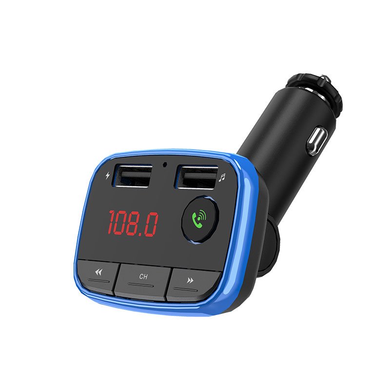 AD905 OEM Car Kit with Bluetooth 5.0 FM Transmitter Hands-Free Dual USB Charger MP3 Player Provides Charging Function for Cars